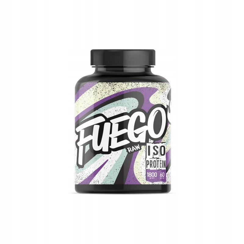 FUEGO ISO PROTEIN 1800 G NATURAL RAW WPI PROTEIN ISOLATE