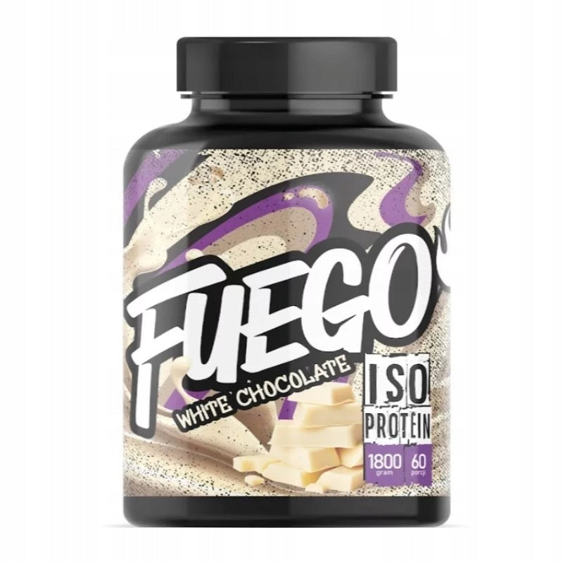 FUEGO ISO PROTEIN 1800 G WHITE CHOCOLATE WPI ISOLATE