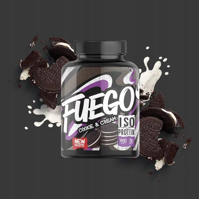 FUEGO ISO PROTEIN 900 G CAKE WITH CREAM ISOLATE Name other