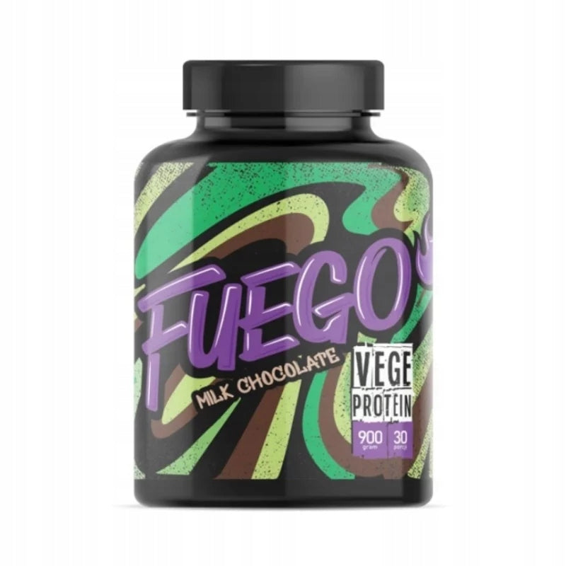FUEGO VEGE PROTEIN 900 G CHOCOLATE DELICIOUS Vegetable Protein Expiration date at least six months from the date of purchase