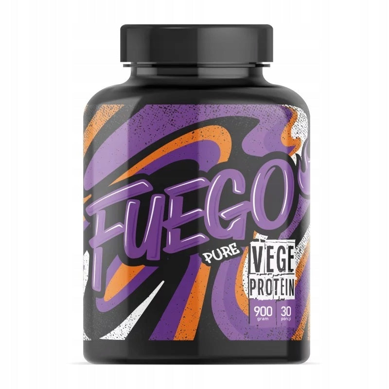 FUEGO VEGE PROTEIN 900 G NATURAL DELICIOUS Vegetable Protein Expiration date at least six months from the date of purchase