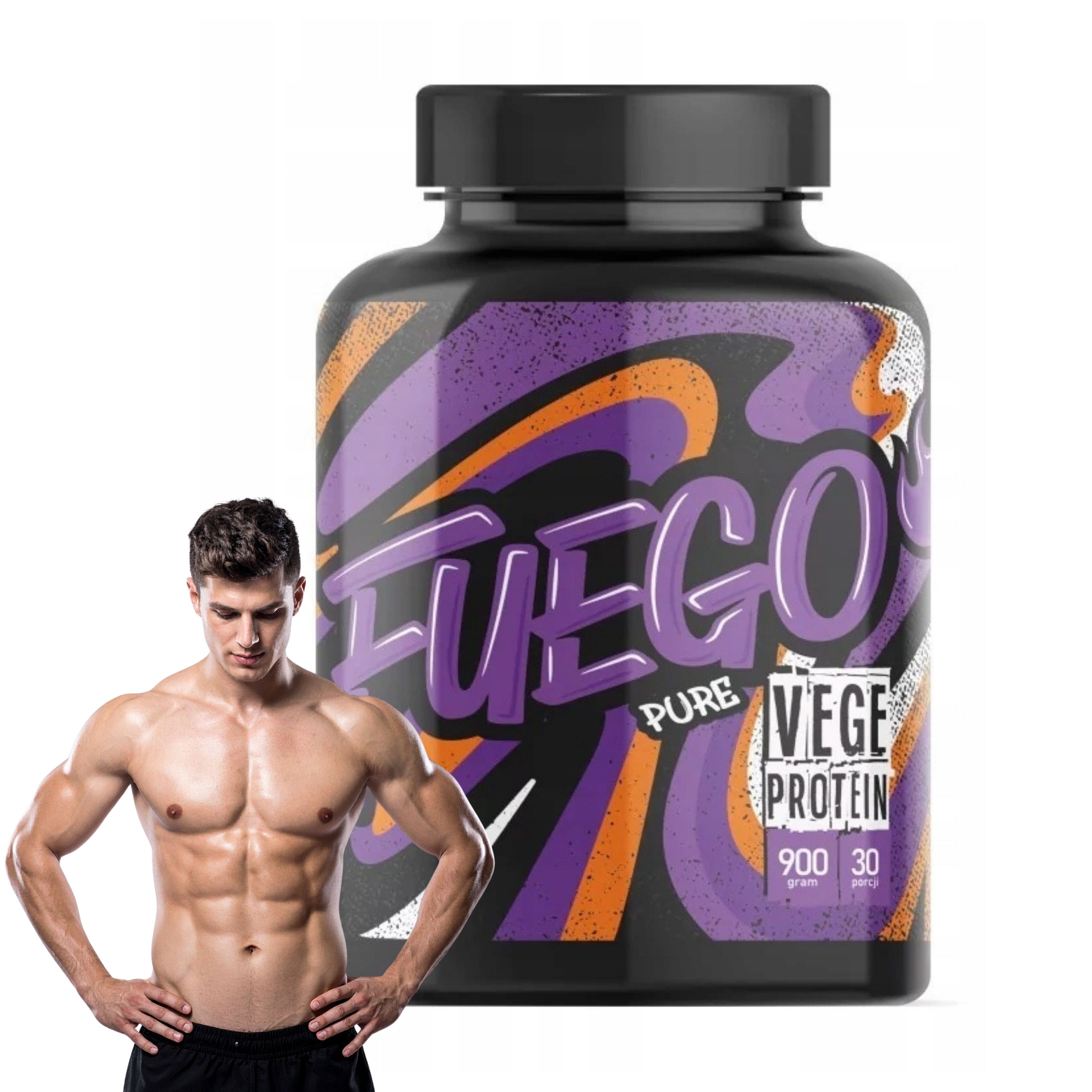 FUEGO VEGE PROTEIN 900 G NATURAL DELICIOUS Vegetable Protein