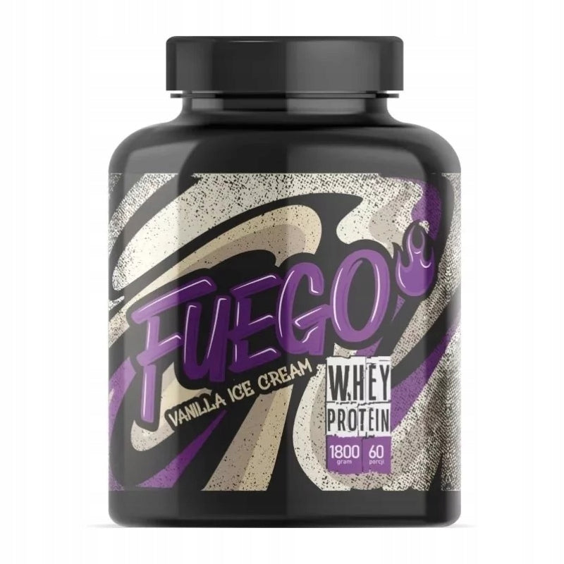 FUEGO WHEY PROTEIN 1800 G WPC VANILLA ICE CREAM