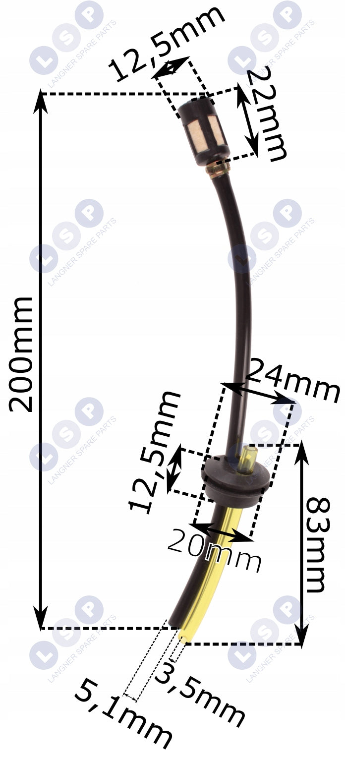 FUEL HOSE COMBUSTION SCYTHE FILTER SCYTHE NAC DEMON FUEL LINE 99% SCYTHE EAN (GTIN) 5903794740549