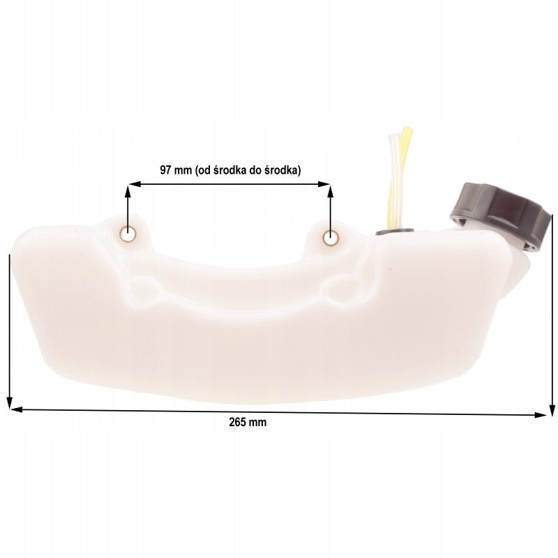 FUEL TANK FOR COMBUSTION SCYTHE TRIMMER NAC DEMON FUEL TANK Brand Konar