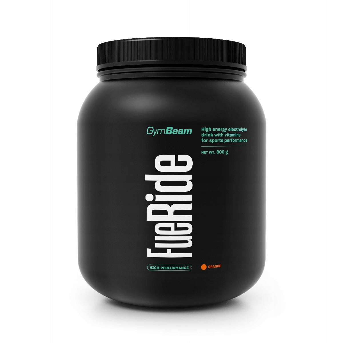 FUERIDE ISOTONIC STRENGTH ELECTROLYTES - GymBeam 800 g orange