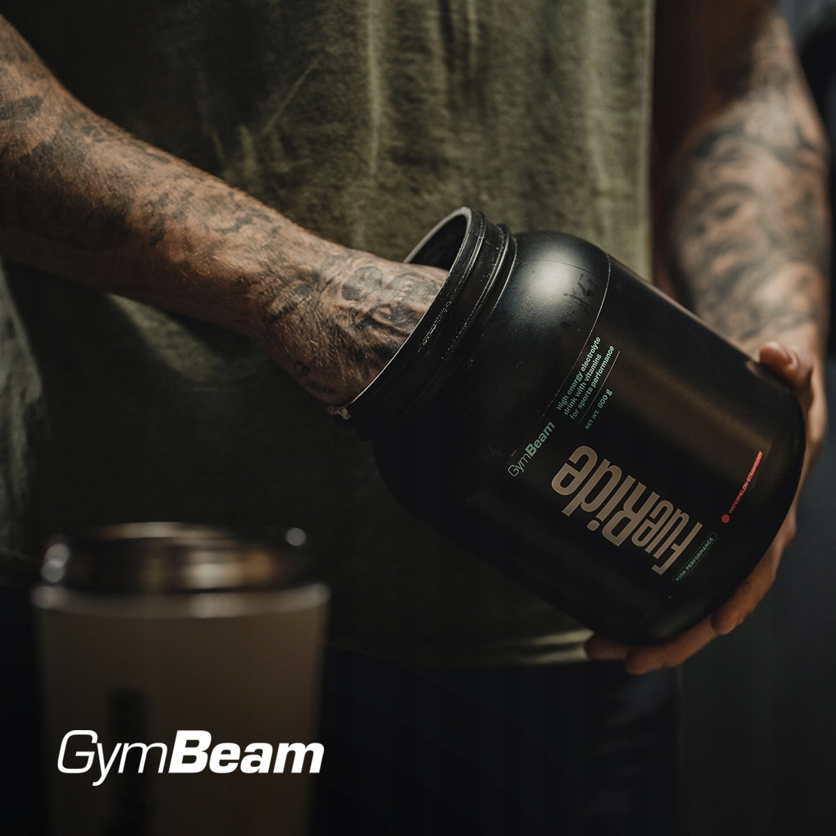 FUERIDE ISOTONIC STRENGTH ELECTROLYTES - GymBeam 800 g pineapple Brand GymBeam