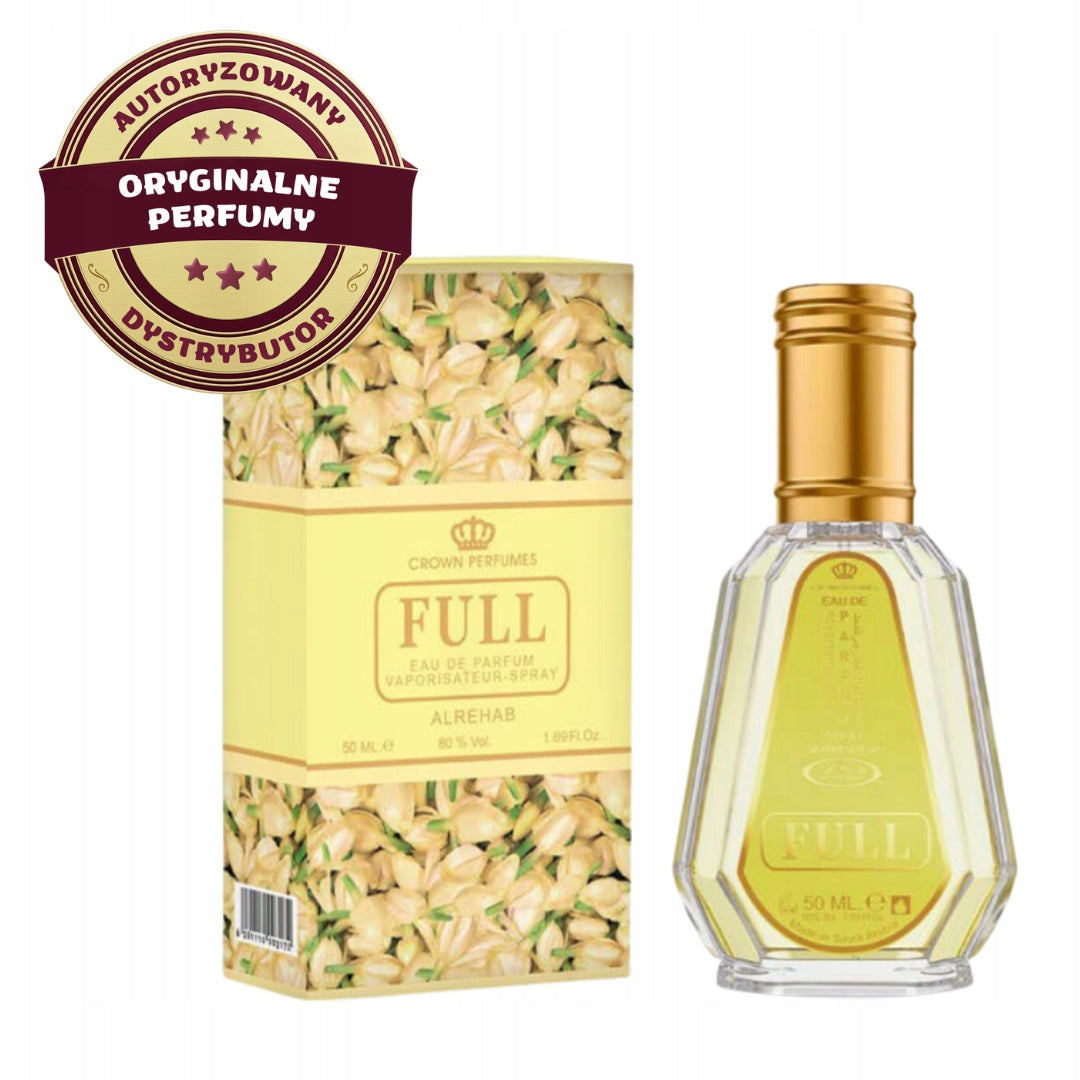 FULL ARABIC JASMINE EXPRESSIVE FLORAL PERFUME 50 ml AL REHAB EDP