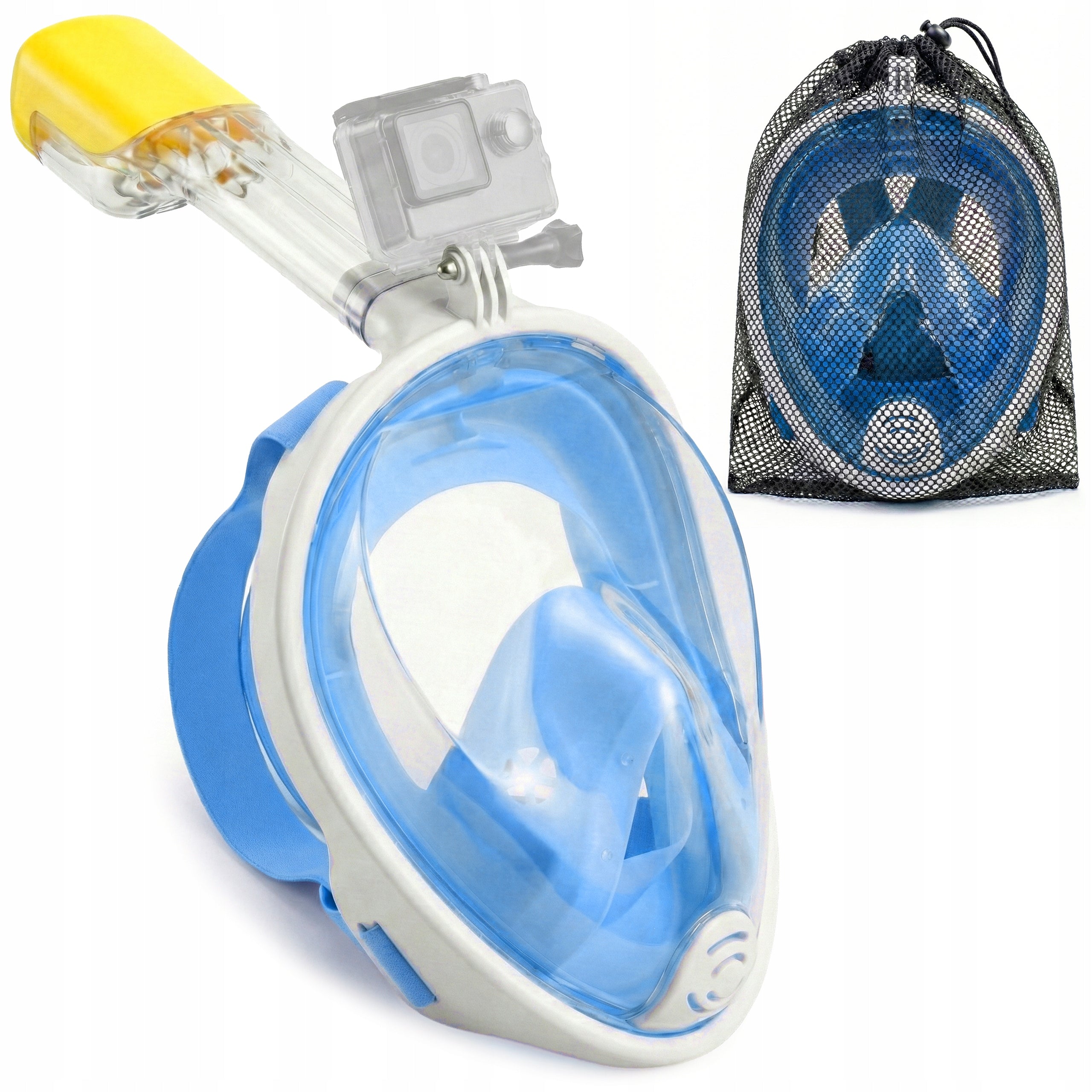 FULL FACE DIVING MASK FOR CHILDREN FOR SNORKELING S/M AntiFog
