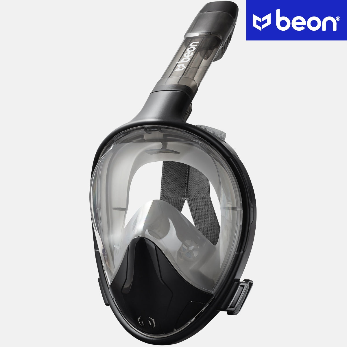 FULL FACE DIVING MASK FOR SNORKELING L/XL Color black