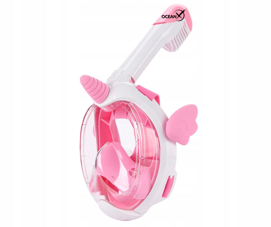 FULL FACE DIVING MASK SNORKELING FOR CHILDREN UNICORN XS OCEANX