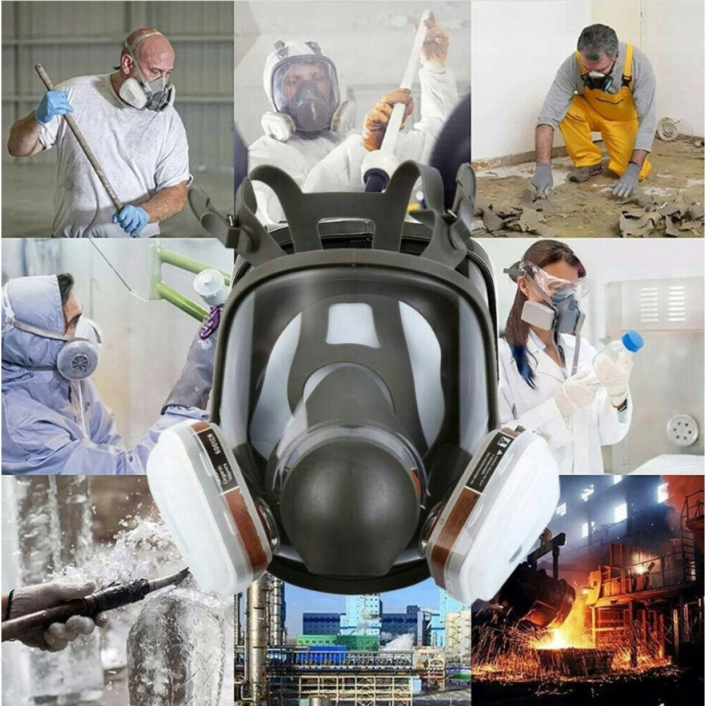 FULL FACE MASK 6800 SET CHEMICAL SPRAY PAINTING SET Medical device no