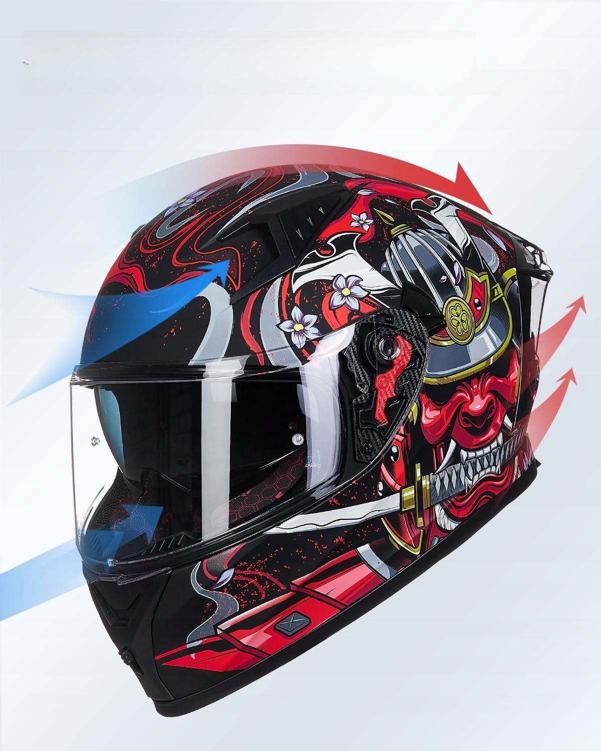 FULL FACE MOTORCYCLE HELMET ILM-Z501 ECE DOT ABS 2 VIEWFINDERS PINLOCK r.S Manufacturer no brand