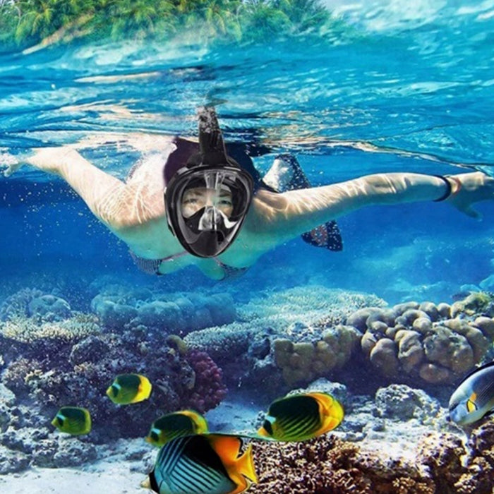 FULL FACE SNORKELING MASK FOR WATER L/XL Brand no brand