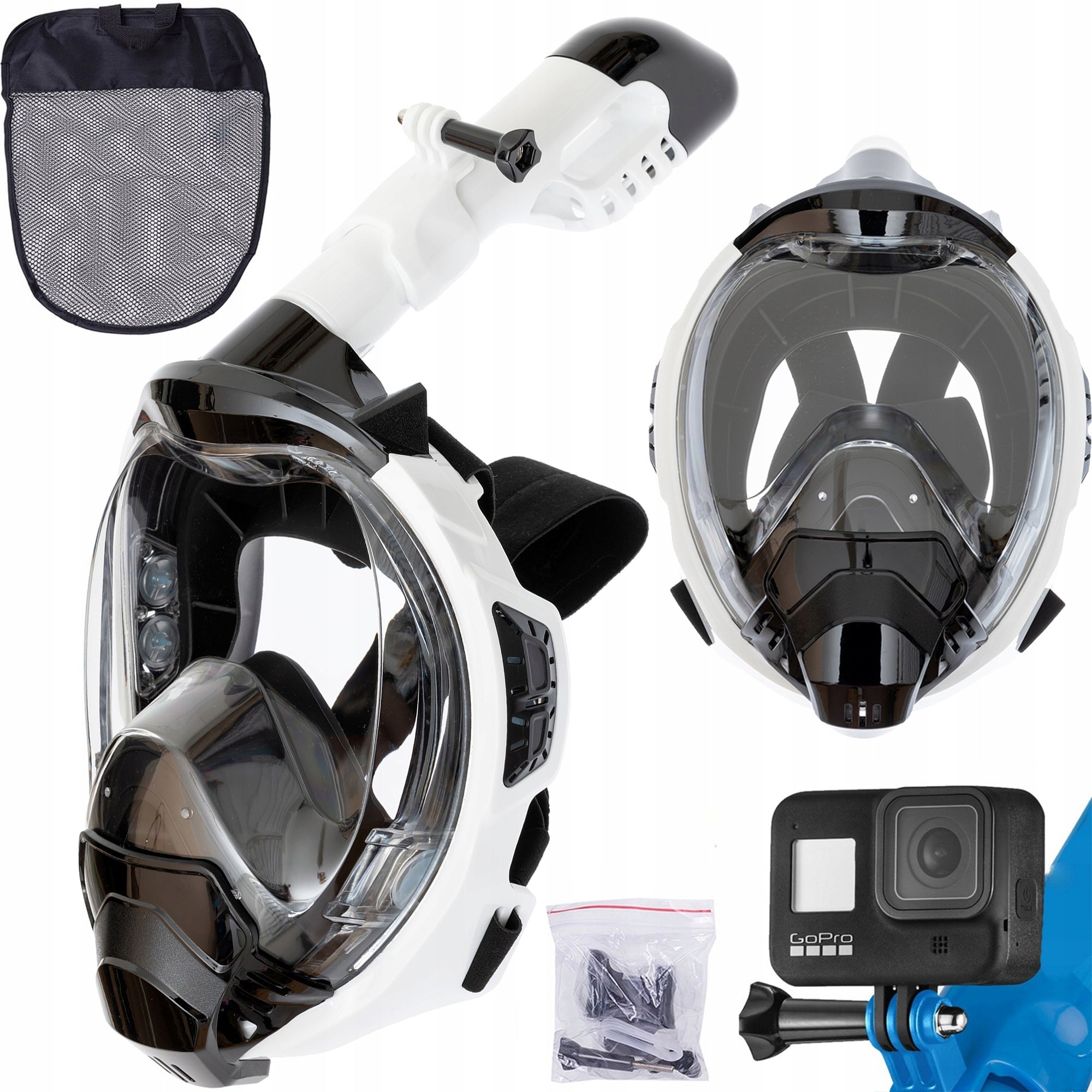 FULL FACE SNORKELING MASK FOR WATER L/XL