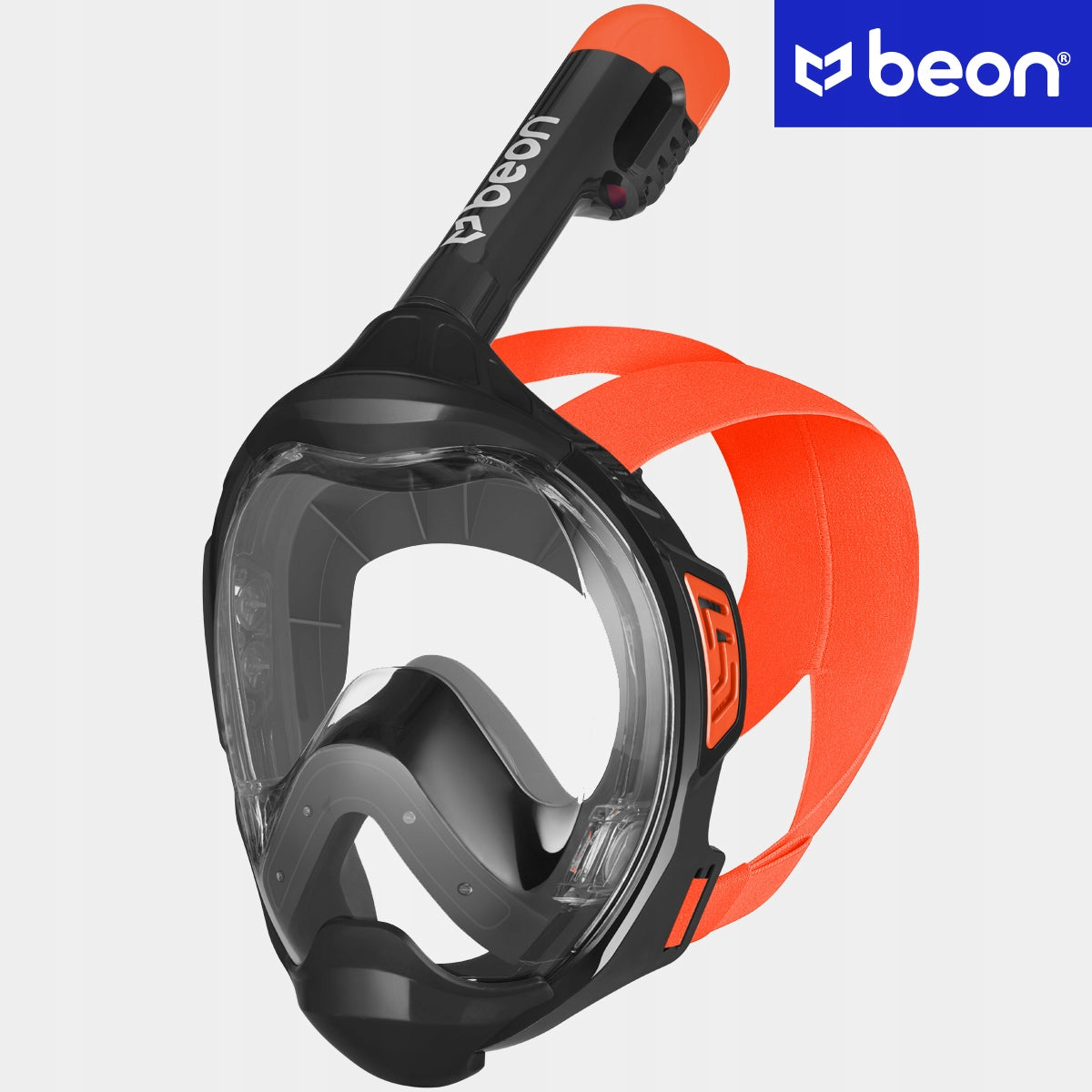 FULL FACE SNORKELING MASK FOR WATER S/M Color black