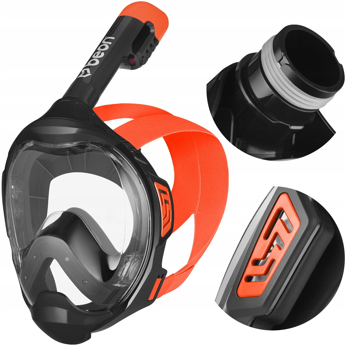 FULL FACE SNORKELING MASK FOR WATER S/M