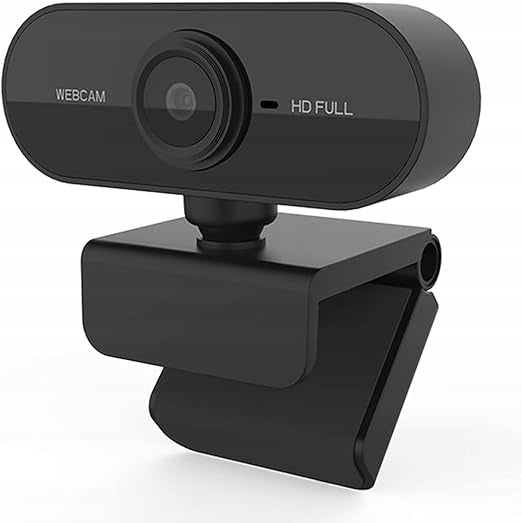 FULL HD 1080P ROTATING WEBCAM WITH USB 360° MICROPHONE FOR CALLS