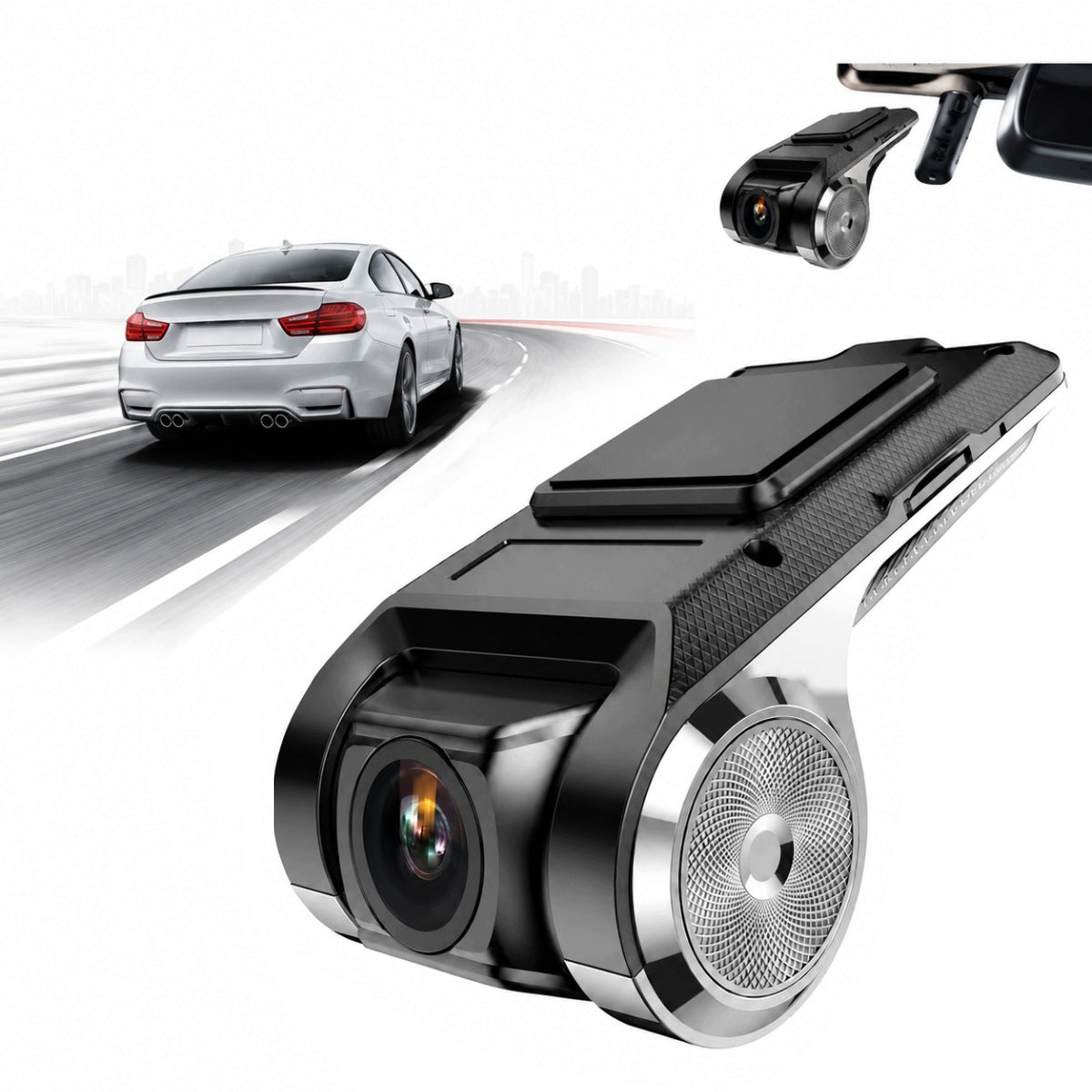 FULL HD DRIVING RECORDER WITH ADAS ASSISTANT AND IP66 WATERPROOF