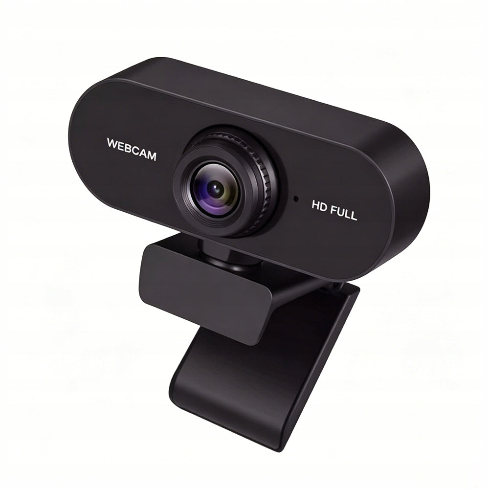 FULL HD USB CAMERA WITH MICROPHONE | BACKLIT LED FOR COMPUTER