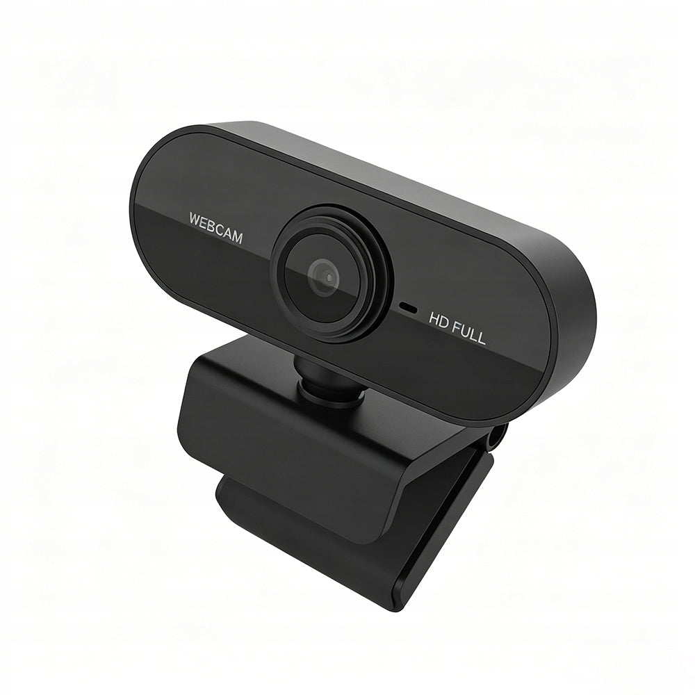 FULL HD USB WEBCAM | WITH MICROPHONE AND LED BACKLIGHT