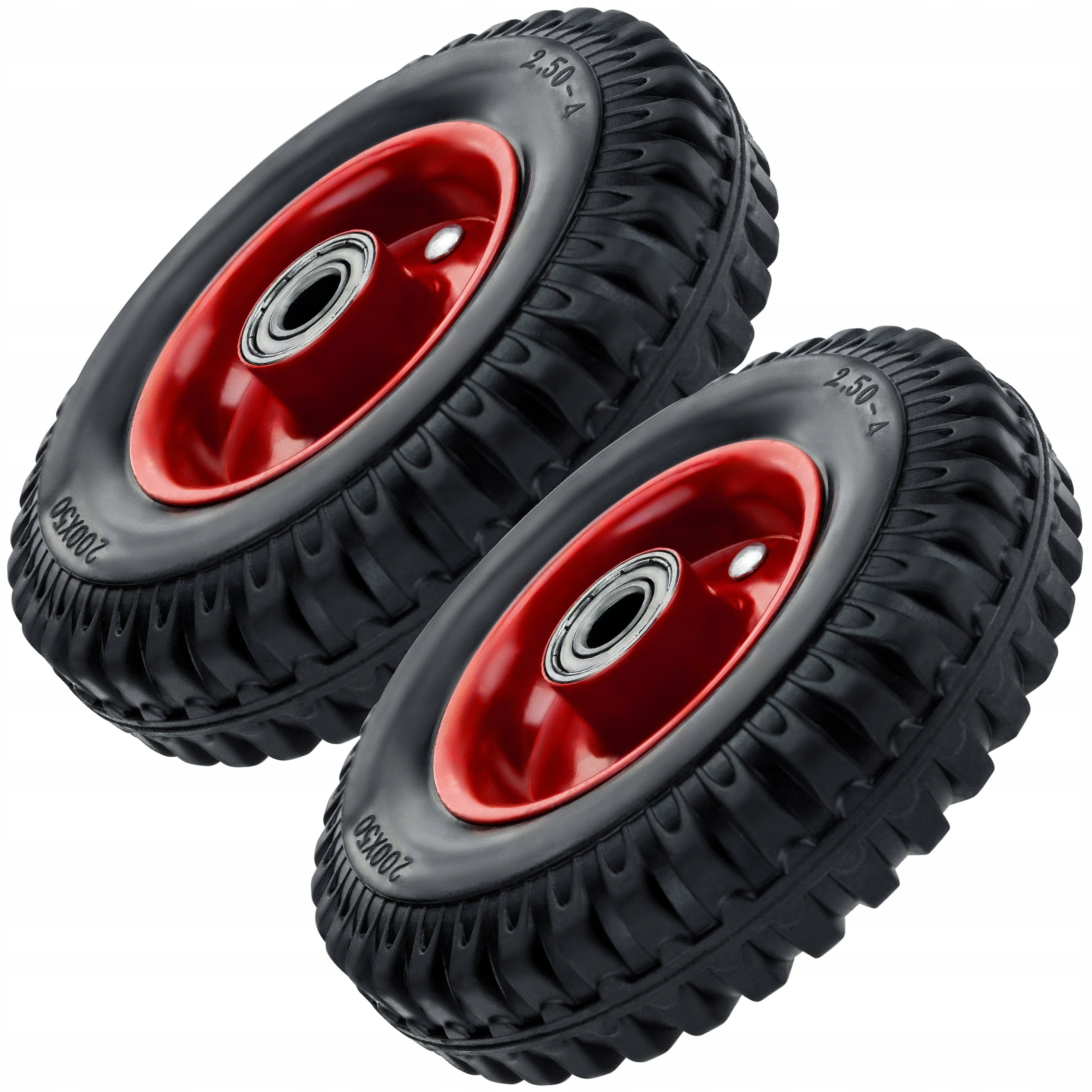FULL WHEEL FOR LAWN MOWER WHEELBARROW 200x50 2,5x40 150KG TUBELESS IMPENETRABLE