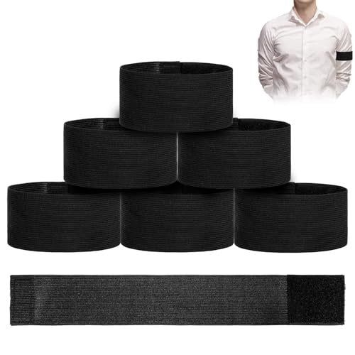 FUNERAL BAND BLACK ELASTIC HAND BAND FOR FUNERAL 10 PCS FOR HOME Brand no brand