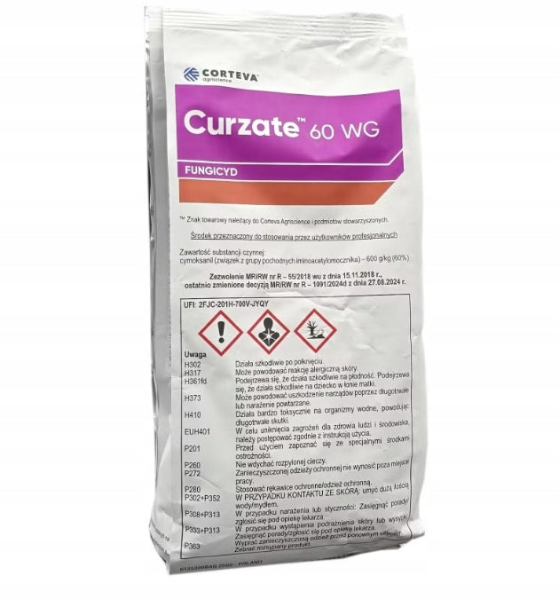 FUNGICIDE SUGAR 60WG 0,5 KG CORTEVA REQUIRED CERTIFICATE