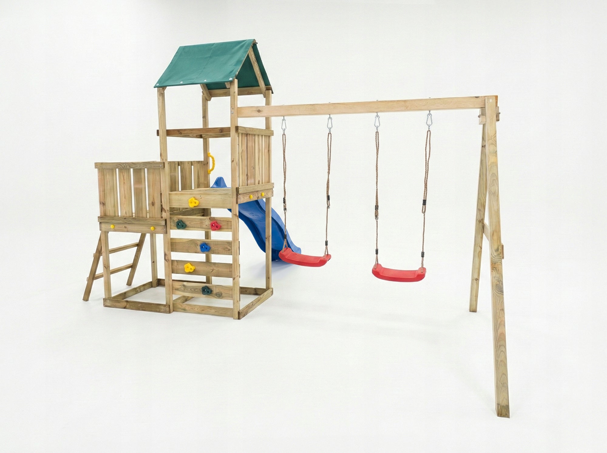 FUNGOO SQUARE TOYS WOODEN GARDEN MAXPLAY 3.1 SWING X2 COTTAGE Certificates and opinions CE