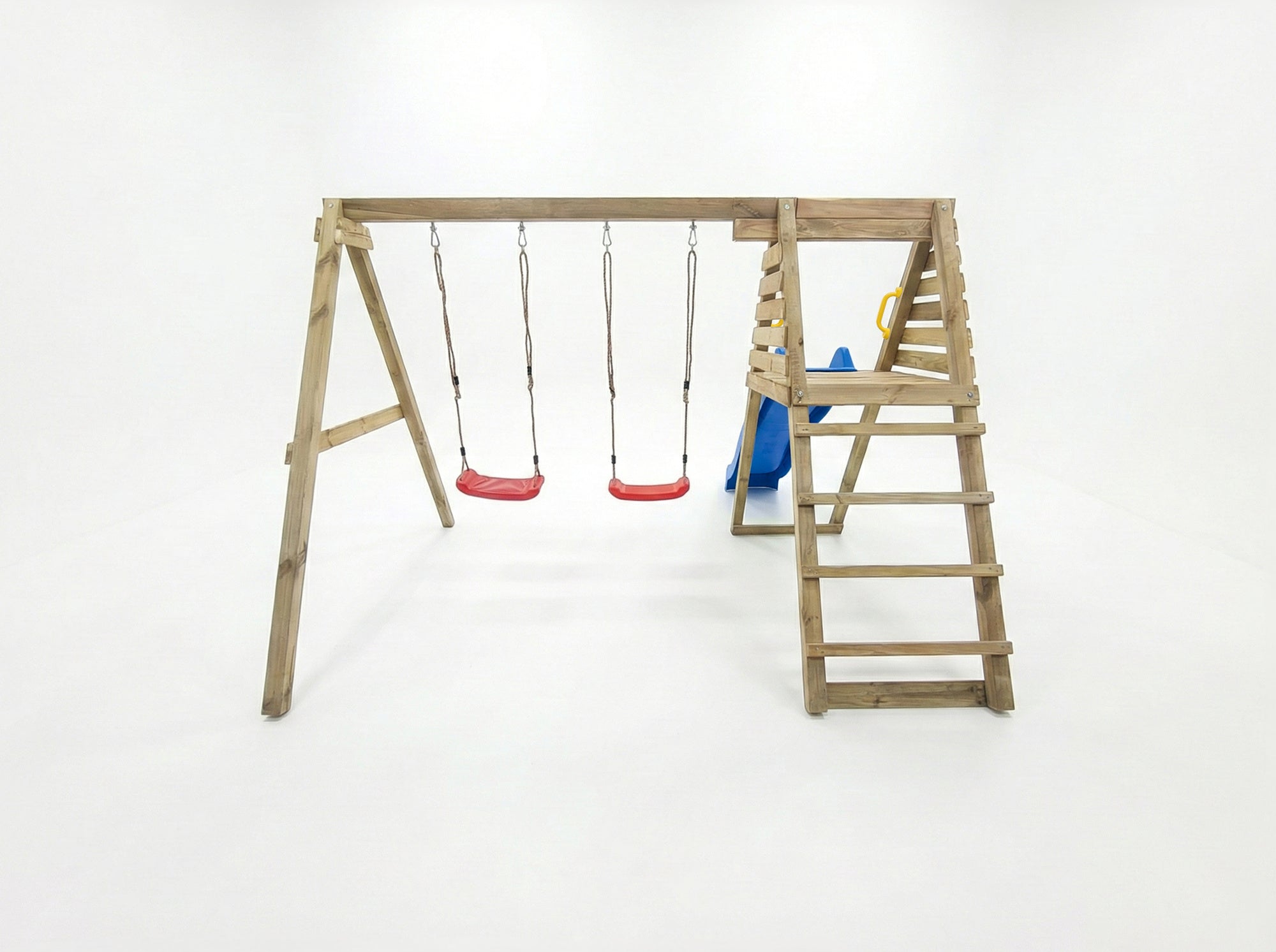 FUNGOO SQUARE TOYS WOODEN GARDEN MAXPLAY GYM SWING X2 SLIDE Certificates and opinions CE