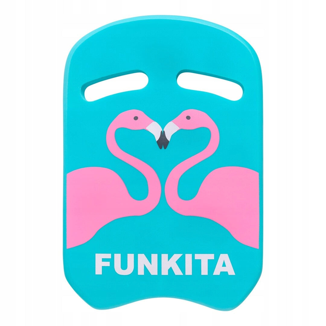 FUNKITA swimming training board with handles large FLAMINGO