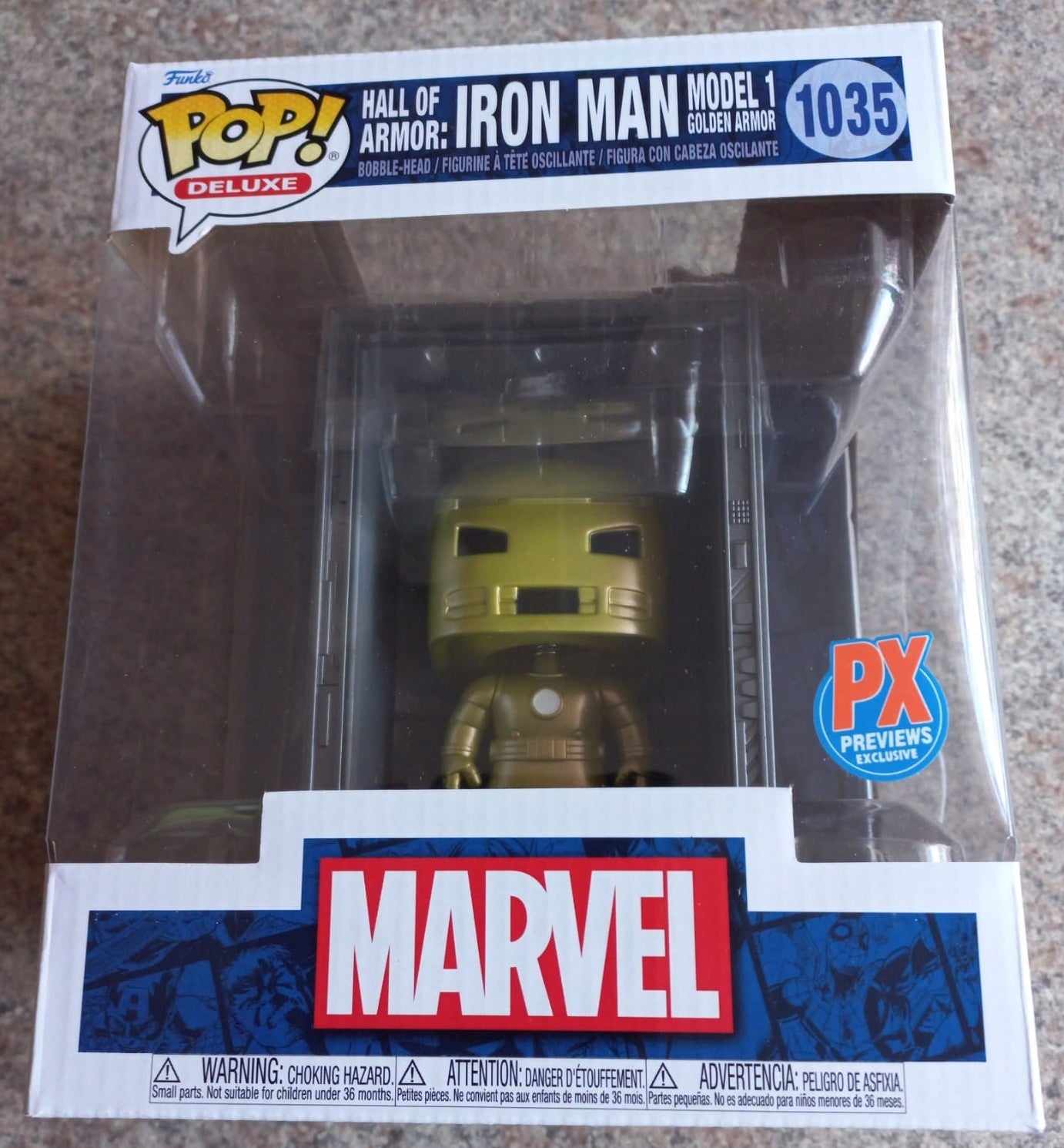 Funko POP! Deluxe Hall of Armor – Iron Man 