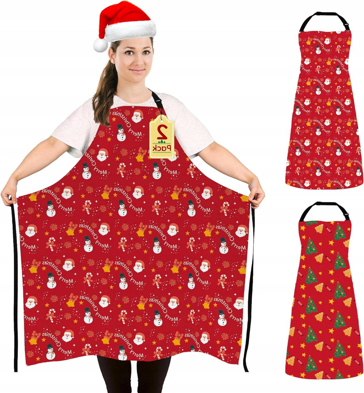 FUNNY CHRISTMAS BIB KITCHEN APRONS WATER RESISTANT Brand LastObject