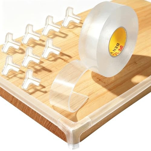 FURNITURE EDGE PROTECTION SELF ADHESIVE ACRYLIC FOR KIDS 3 metal Brand no brand
