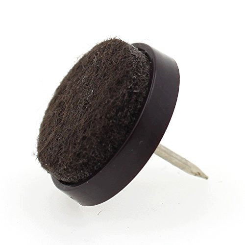 FURNITURE NAILS FELT FURNITURE PADS ROUND 20MM 16PCS Wooden Brand no brand