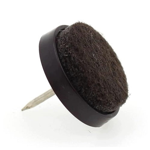 FURNITURE NAILS FELT FURNITURE PADS ROUND 20MM 16PCS Wooden