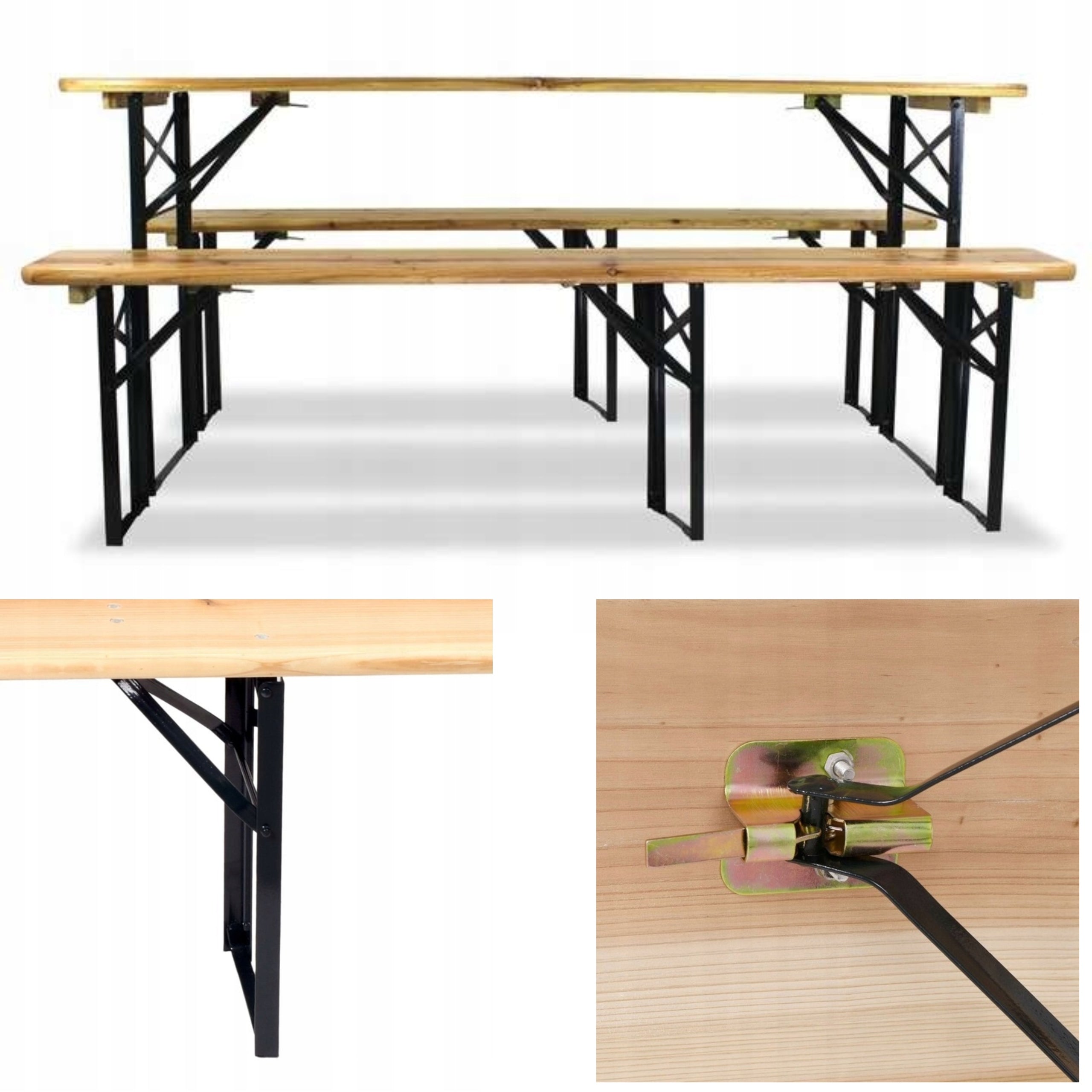 FURNITURE SET BANQUET BAR BEER CATERING FOLDING BENCH TABLE Manufacturer code X15