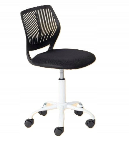FURNITURER ARMCHAIR CHILDREN'S OFFICE SWIVEL CHAIR BLACK ERGONOMIC