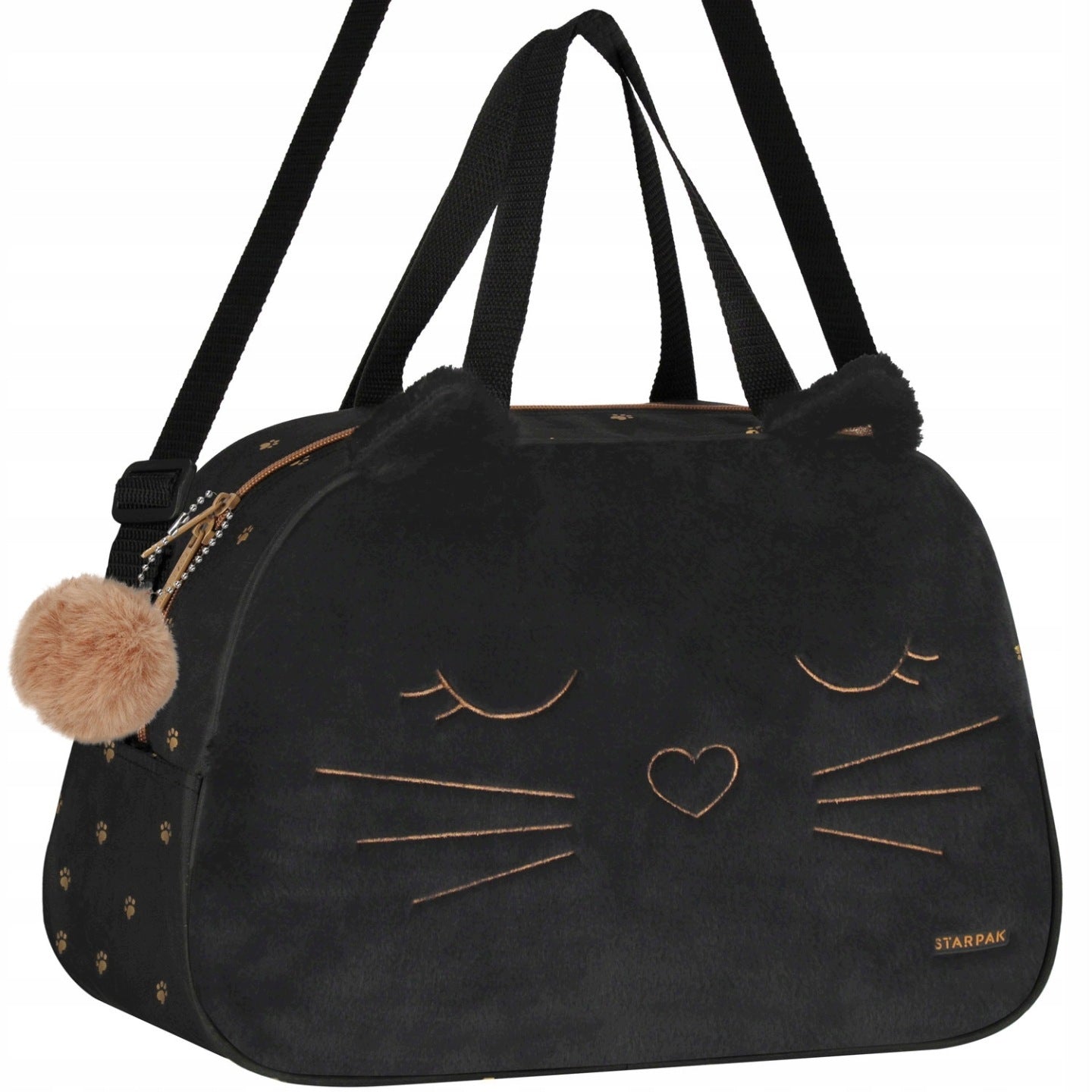 FURRY SPORTS BAG SCHOOL KITTY FOR SWIMMING POOL WF FOR GIRLS BLACK XL Manufacturer code 5908167992204