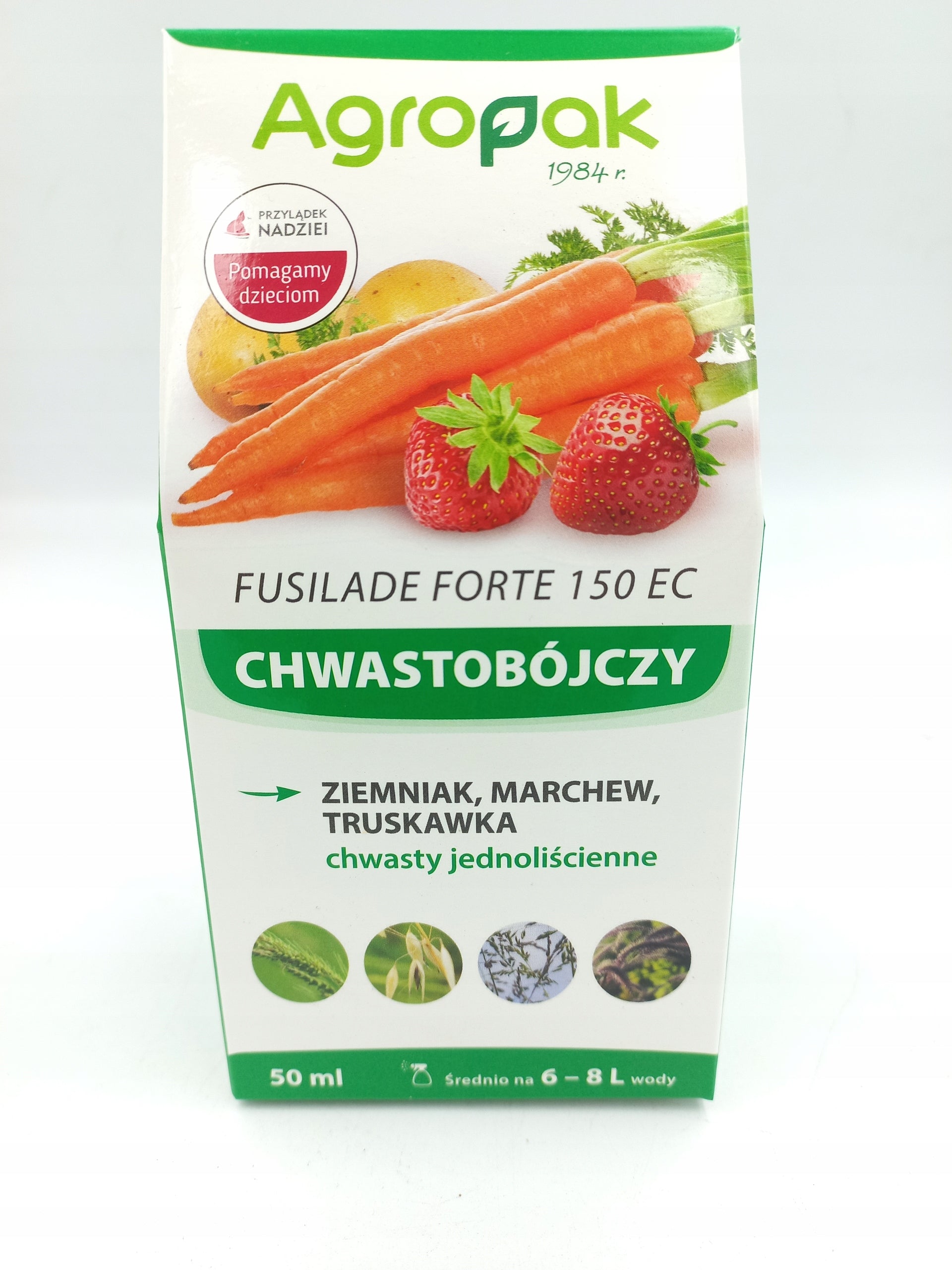 FUSILADE FORTE 150EC 50ML FOR MONOCOTYLEDONOUS WEEDS CROPS ++ CERTIFICATE+ Packaging status original