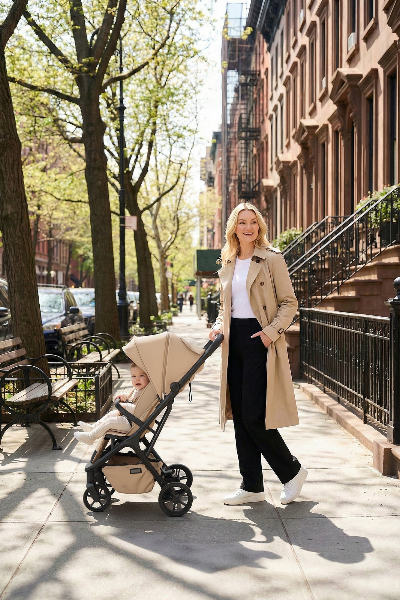 FUTURE DESIGN X-RAY SE COMPACT STROLLER ALMOND CREAM Manufacturer code 5901691959354