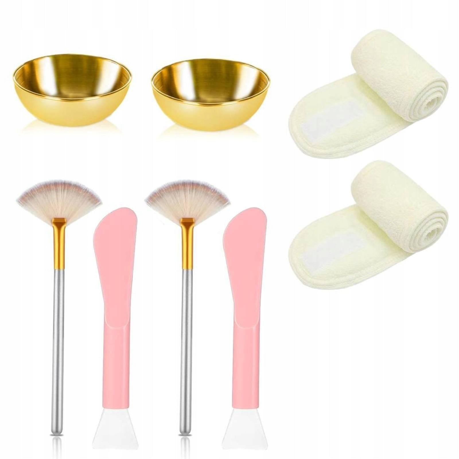 Fabric Kit Skincare Mixing Bowl and Brush Gentle Bristles for Applying Face