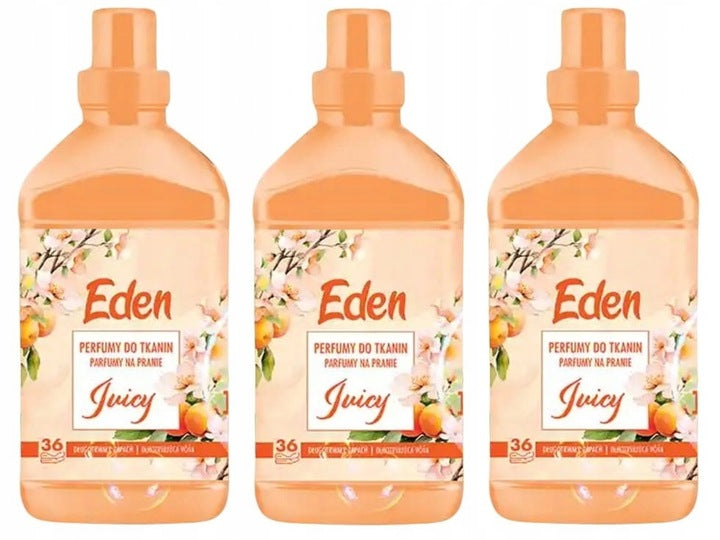 Fabric Perfume Rinsing Liquid Eden JUICY LIMITED EDITION 720ml 3pcs