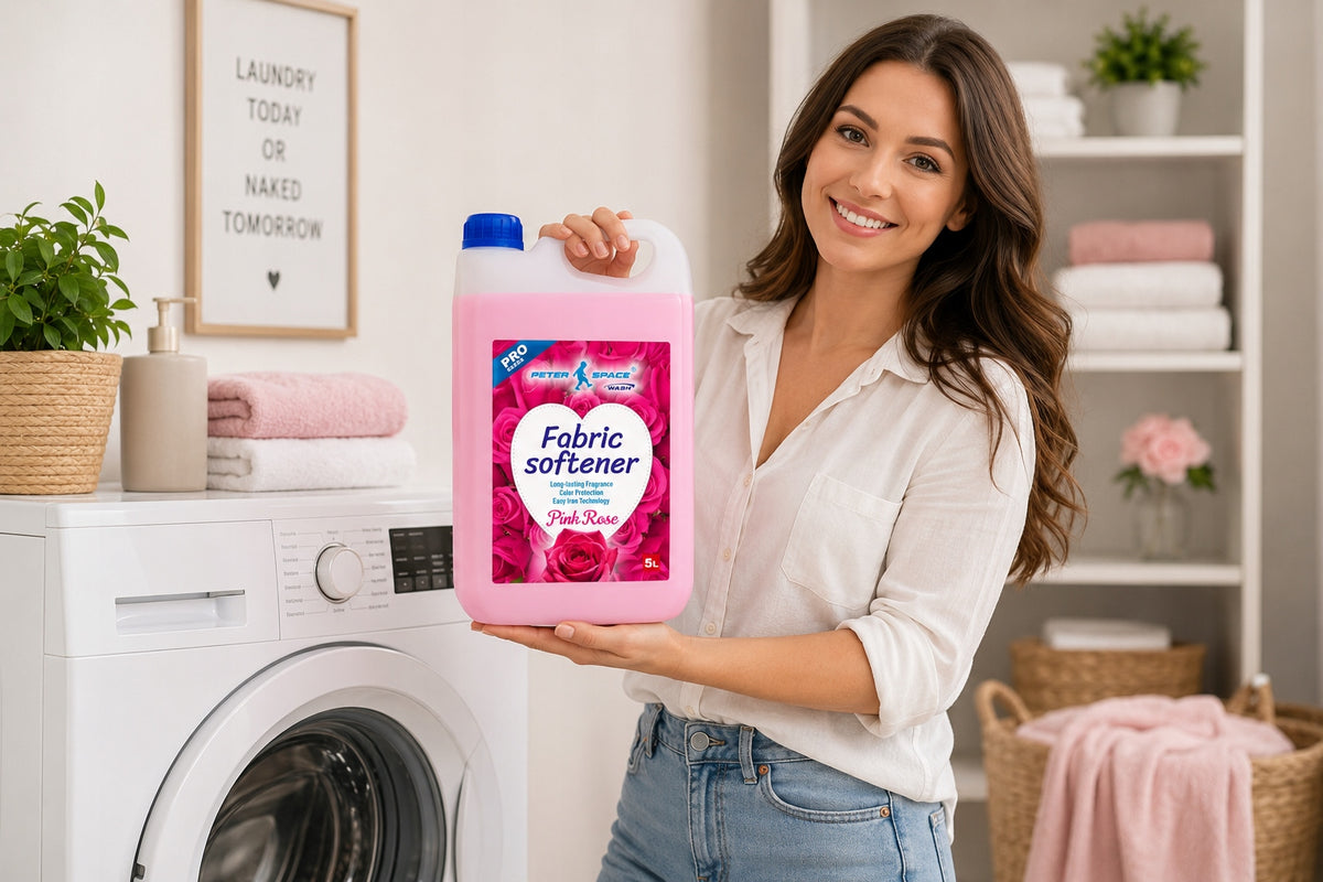 Fabric Rinsing Liquid 5l Softening Concentrate Fresh Scent 150 Washes Packaging status original