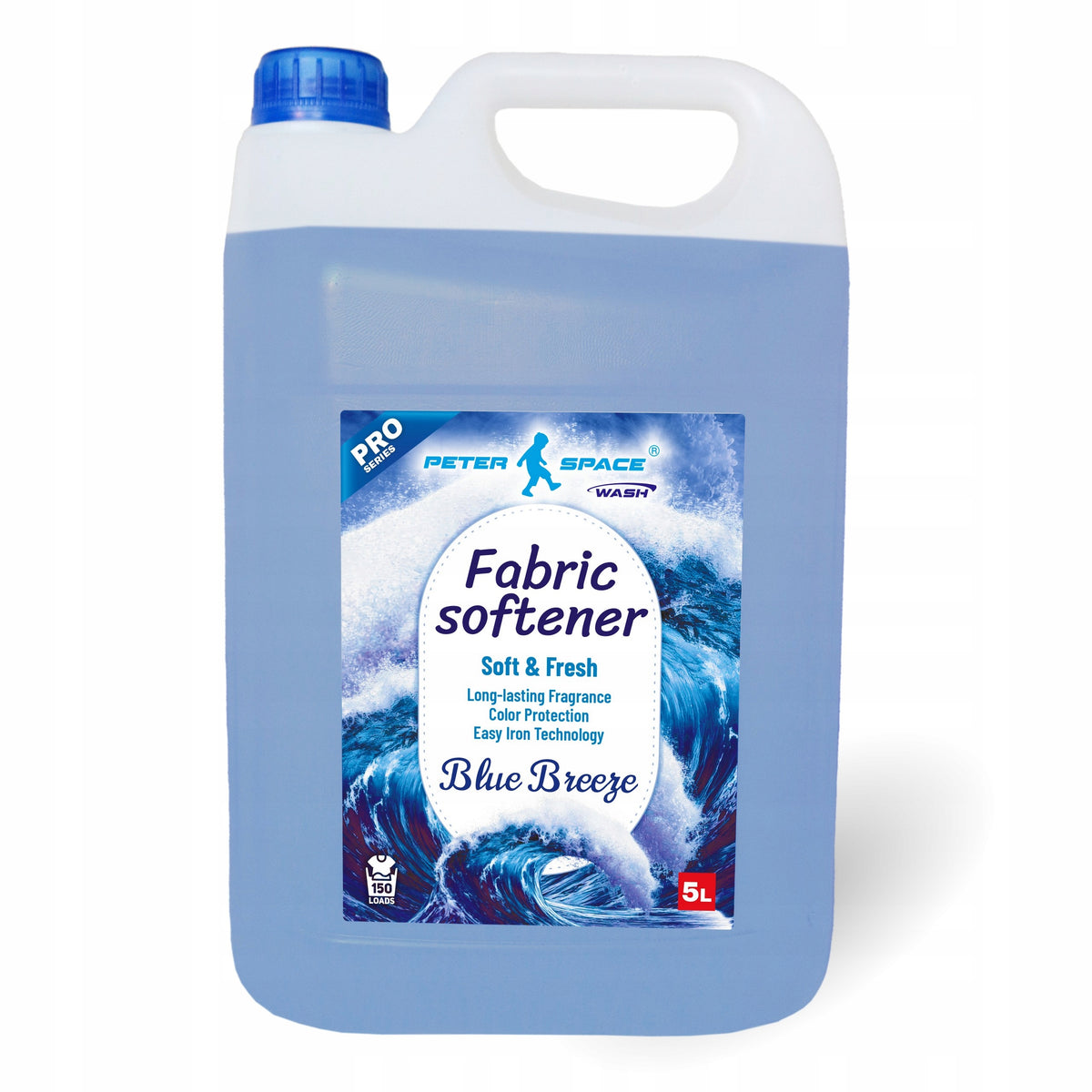 Fabric Rinsing Liquid 5l Softening Concentrate Fresh Scent 150 Washes