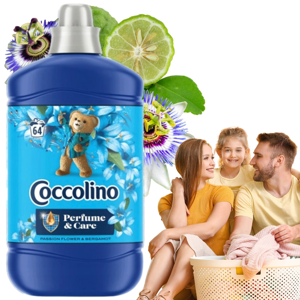 Fabric Rinsing Liquid Coccolino Perfume & Care CITRUS Blue 1,275L