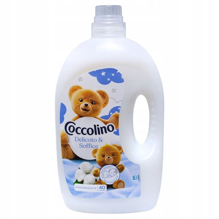 Fabric Rinsing Liquid Coccolino Sensitive Delicato&Soffice 3 L Gentle Packaging status original
