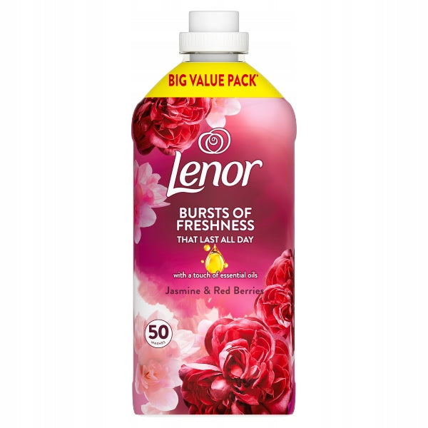Fabric Rinsing Liquid Lenor Jasmine & Red Berries 1650 ml 50 Washes