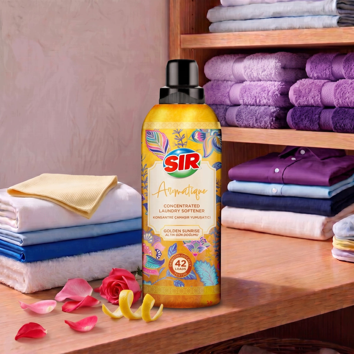 Fabric Rinsing Liquid SIR Universal Turkish 750ml Floral Fruit Packaging status original