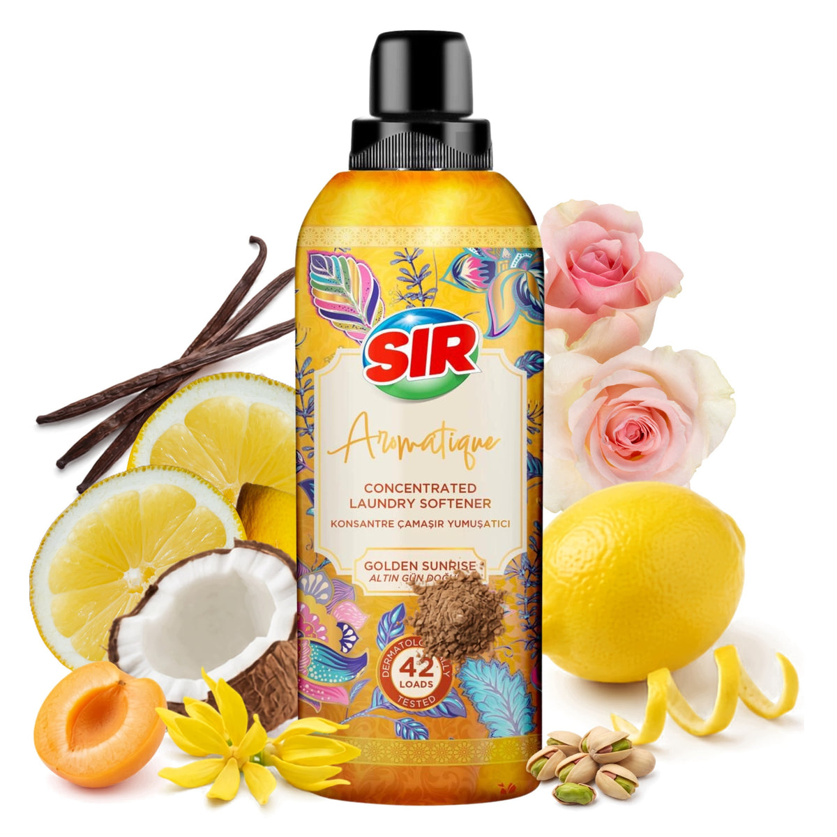 Fabric Rinsing Liquid SIR Universal Turkish 750ml Floral Fruit